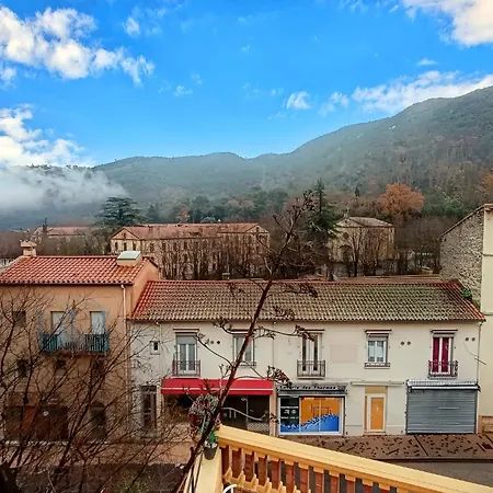 14 Au 3eme Etage, Un Superbe T2 Bis D'environ 60m2, Climatise Et Entierement Equipe Avec Terrasse Privee, Dans Un Immeuble Authentique Du 18 Eme Siecle דירה אמלי-לה-באינס-פללדה