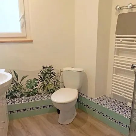 14 Au 3eme Etage, Un Superbe T2 Bis D'environ 60m2, Climatise Et Entierement Equipe Avec Terrasse Privee, Dans Un Immeuble Authentique Du 18 Eme Siecle Διαμέρισμα Amélie-les-Bains-Palalda